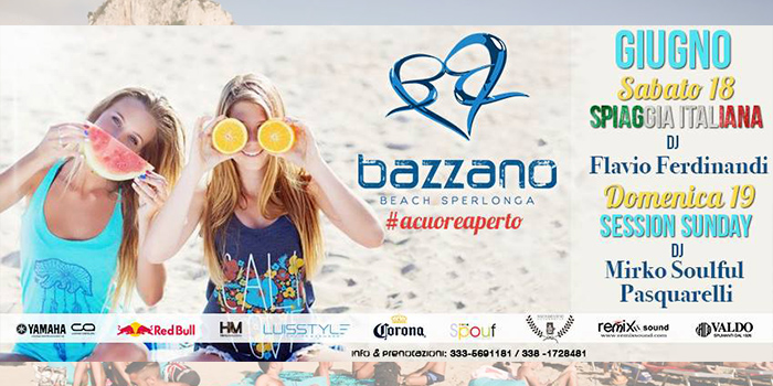 Bazzano Beach - Sperlonga - Giugno 2016