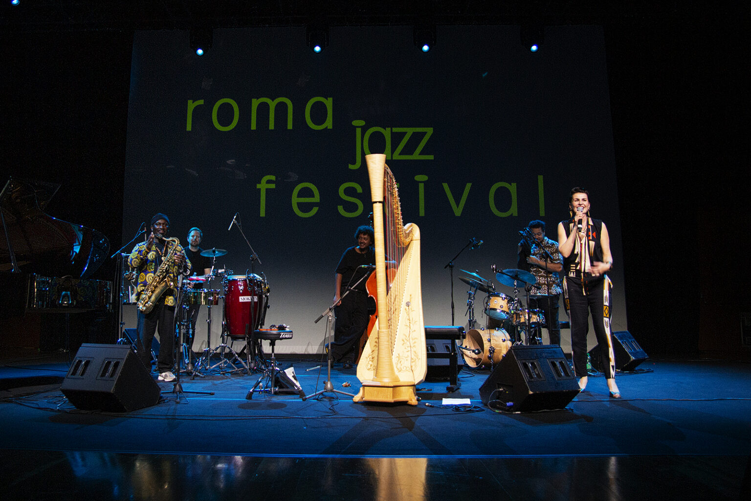 Alina Bzhezhinska, Tony Kofi e Brian Jackson al Roma Jazz Festival, un tributo mistico e potente ad Alice Coltrane Celebrating Alice Coltrane - Roma Jazz Festival 2025
